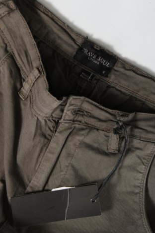 Мъжки къс панталон Brave Soul, Размер S, Цвят Кафяв, Цена 58,00 лв.