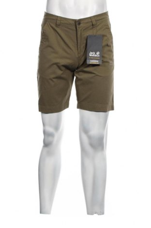 Мъжки къс панталон Jack Wolfskin, Размер M, Цвят Зелен, Цена 72,00 лв.