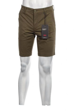 Мъжки къс панталон Levi's, Размер M, Цвят Зелен, Цена 27,60 лв.