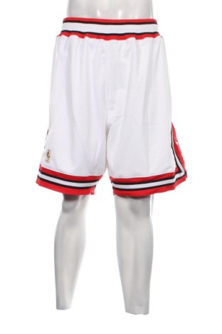 Ανδρικό κοντό παντελόνι Mitchell & Ness, Μέγεθος XXL, Χρώμα Λευκό, Τιμή 37,11 €