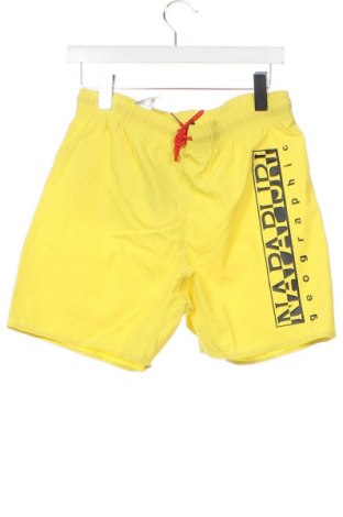 Ανδρικό κοντό παντελόνι Napapijri, Μέγεθος S, Χρώμα Κίτρινο, Τιμή 41,75 €