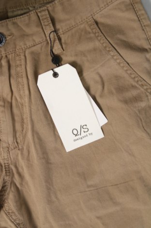 Ανδρικό κοντό παντελόνι Q/S by S.Oliver, Μέγεθος S, Χρώμα  Μπέζ, Τιμή 5,68 €