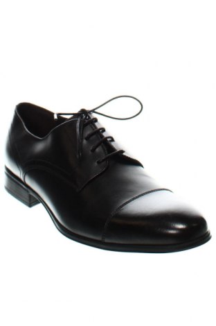 Ανδρικά παπούτσια Manoukian, Μέγεθος 43, Χρώμα Μαύρο, Τιμή 87,27 €