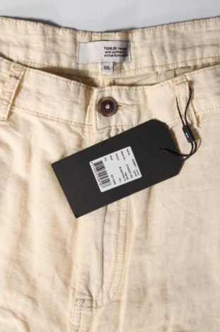 Ανδρικό παντελόνι ! Solid, Μέγεθος XXL, Χρώμα Εκρού, Τιμή 44,85 €