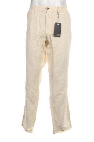 Ανδρικό παντελόνι ! Solid, Μέγεθος XXL, Χρώμα Εκρού, Τιμή 21,08 €
