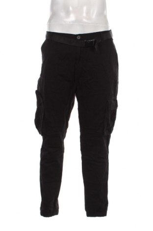 Pantaloni de bărbați Bershka, Mărime L, Culoare Negru, Preț 42,93 Lei