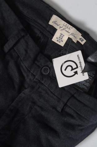 Мъжки панталон H&M L.O.G.G., Размер S, Цвят Син, Цена 5,51 лв.