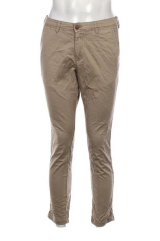 Pantaloni de bărbați Jack & Jones, Mărime M, Culoare Bej, Preț 29,57 Lei