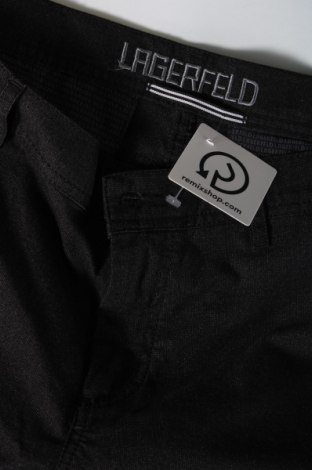 Ανδρικό παντελόνι Lagerfeld, Μέγεθος L, Χρώμα Μαύρο, Τιμή 67,40 €