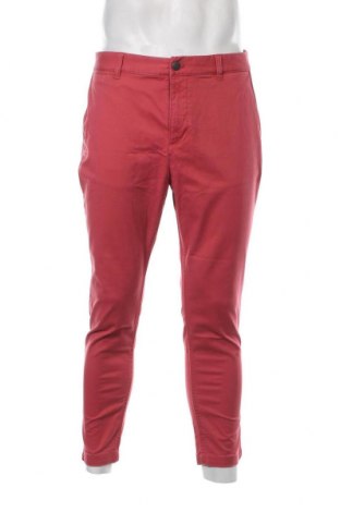 Мъжки панталон Mango, Размер L, Цвят Розов, Цена 29,00 лв.