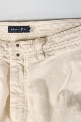 Мъжки панталон Massimo Dutti, Размер M, Цвят Екрю, Цена 29,40 лв.