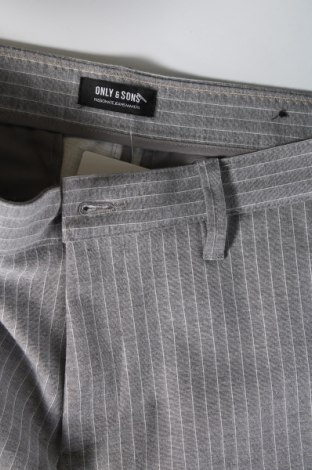 Herrenhose Only & Sons, Größe M, Farbe Grau, Preis 5,19 €