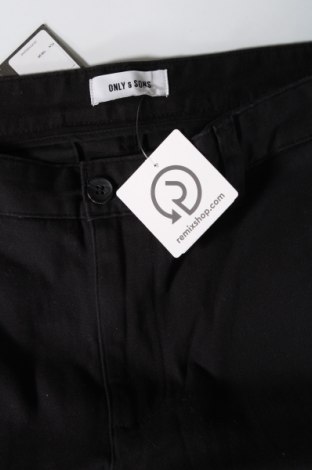 Pantaloni de bărbați Only & Sons, Mărime M, Culoare Negru, Preț 52,96 Lei