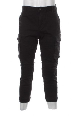 Мъжки панталон Pull&Bear, Размер M, Цвят Черен, Цена 29,00 лв.