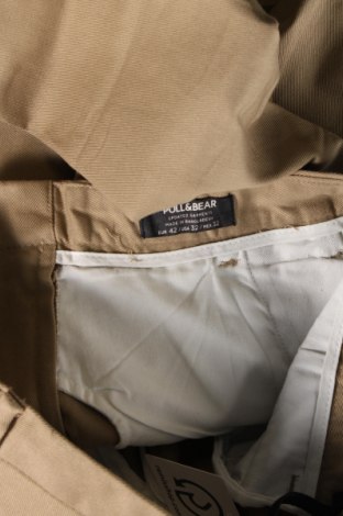 Мъжки панталон Pull&Bear, Размер M, Цвят Бежов, Цена 11,96 лв.