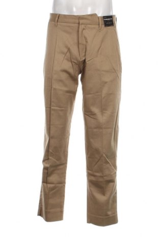 Pantaloni de bărbați Pull&Bear, Mărime M, Culoare Bej, Preț 60,53 Lei