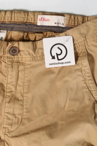 Pantaloni de bărbați S.Oliver, Mărime S, Culoare Bej, Preț 20,99 Lei