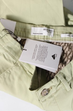 Pantaloni de bărbați Selected Homme, Mărime M, Culoare Verde, Preț 56,25 Lei