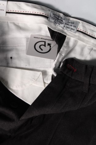 Ανδρικό παντελόνι Springfield, Μέγεθος L, Χρώμα Μαύρο, Τιμή 10,14 €