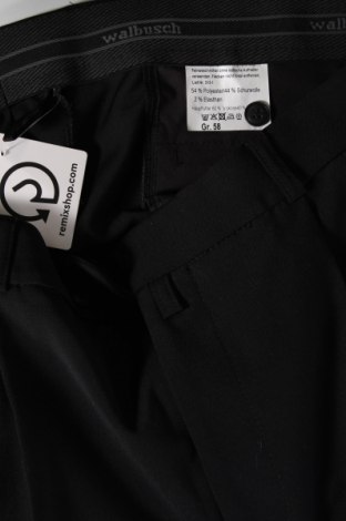 Мъжки панталон Walbusch, Размер XXL, Цвят Черен, Цена 44,97 лв.