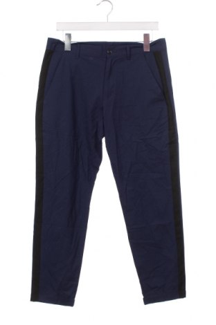 Мъжки панталон Zara Man, Размер XS, Цвят Син, Цена 8,40 лв.