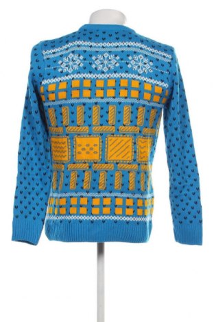 Ανδρικό πουλόβερ, Μέγεθος L, Χρώμα Μπλέ, Τιμή 8,61 €