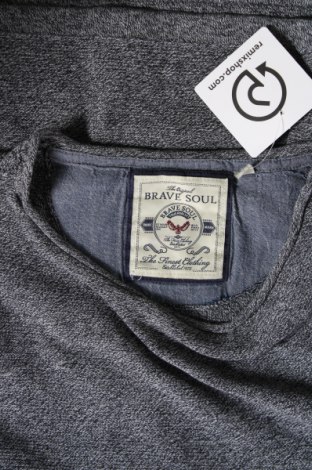 Ανδρικό πουλόβερ Brave Soul, Μέγεθος L, Χρώμα Γκρί, Τιμή 3,81 €