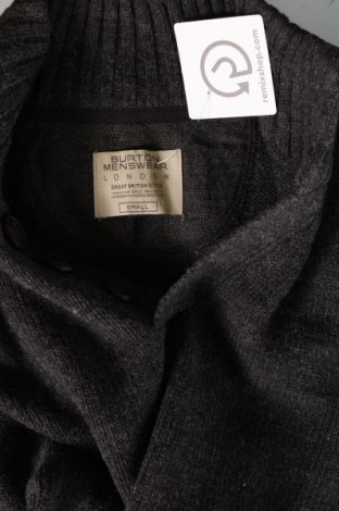Мъжки пуловер Burton of London, Размер S, Цвят Сив, Цена 6,96 лв.