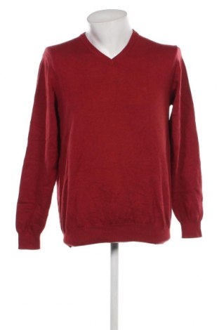Мъжки пуловер Casa Moda, Размер L, Цвят Червен, Цена 19,36 лв.
