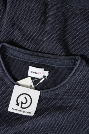 Ανδρικό πουλόβερ Celio, Μέγεθος L, Χρώμα Μπλέ, Τιμή 23,71 €