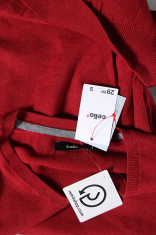 Pulover de bărbați Celio, Mărime S, Culoare Roșu, Preț 45,40 Lei