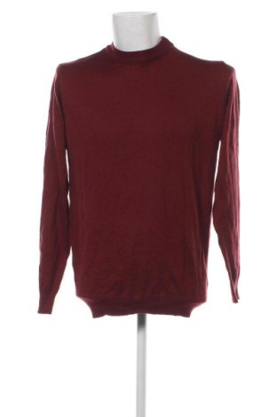 Мъжки пуловер Cotton&silk, Размер XXL, Цвят Червен, Цена 14,50 лв.