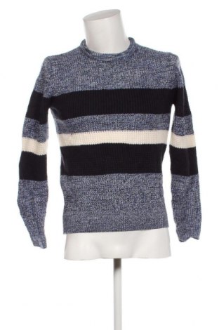 Ανδρικό πουλόβερ Cotton&silk, Μέγεθος S, Χρώμα Μπλέ, Τιμή 8,61 €