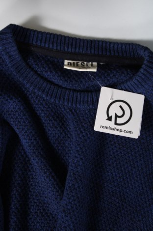Ανδρικό πουλόβερ Diesel, Μέγεθος L, Χρώμα Μπλέ, Τιμή 16,28 €
