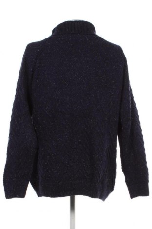 Ανδρικό πουλόβερ Dreimaster, Μέγεθος XXL, Χρώμα Μπλέ, Τιμή 12,06 €