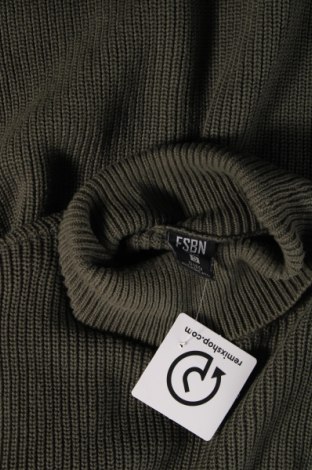 Мъжки пуловер FSBN, Размер S, Цвят Зелен, Цена 10,00 лв.