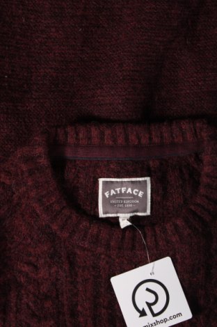 Мъжки пуловер Fat Face, Размер M, Цвят Червен, Цена 11,44 лв.