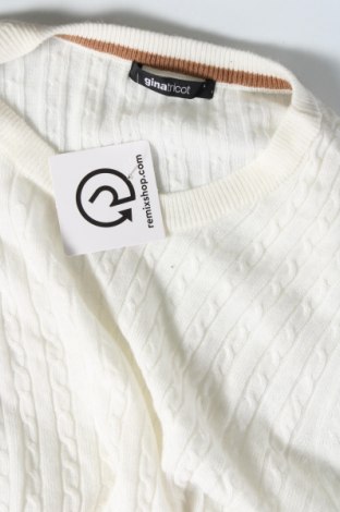 Мъжки пуловер Gina Tricot, Размер L, Цвят Екрю, Цена 24,00 лв.