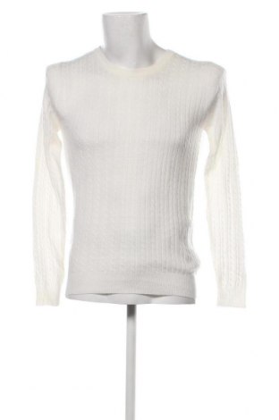 Мъжки пуловер Gina Tricot, Размер L, Цвят Екрю, Цена 13,68 лв.