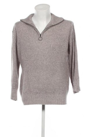 Мъжки пуловер H&M Divided, Размер M, Цвят Сив, Цена 14,08 лв.