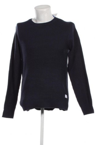 Мъжки пуловер Jack & Jones, Размер M, Цвят Син, Цена 20,40 лв.