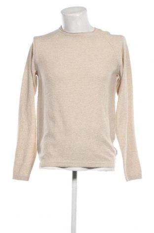 Ανδρικό πουλόβερ Jack & Jones, Μέγεθος M, Χρώμα  Μπέζ, Τιμή 8,76 €