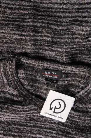 Мъжки пуловер Jeff Banks, Размер L, Цвят Сив, Цена 12,00 лв.