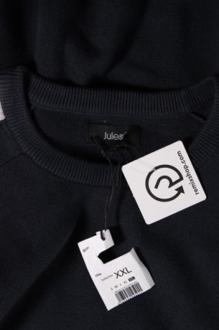 Ανδρικό πουλόβερ Jules, Μέγεθος XXL, Χρώμα Μπλέ, Τιμή 10,20 €