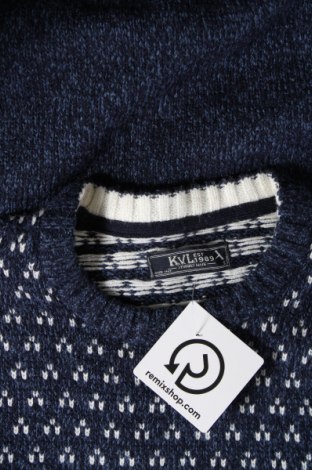 Мъжки пуловер Kenvelo, Размер S, Цвят Син, Цена 4,06 лв.