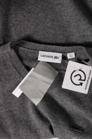 Мъжки пуловер Lacoste, Размер M, Цвят Сив, Цена 191,00 лв.