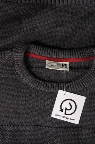 Мъжки пуловер Marcus, Размер M, Цвят Сив, Цена 8,12 лв.