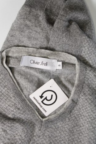 Мъжки пуловер Olivier Strelli, Размер M, Цвят Сив, Цена 16,80 лв.