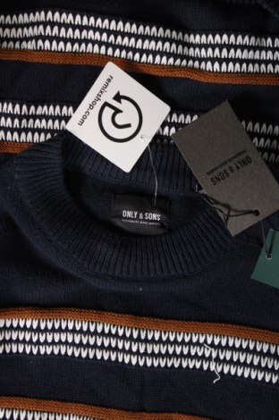 Ανδρικό πουλόβερ Only & Sons, Μέγεθος M, Χρώμα Πολύχρωμο, Τιμή 7,35 €