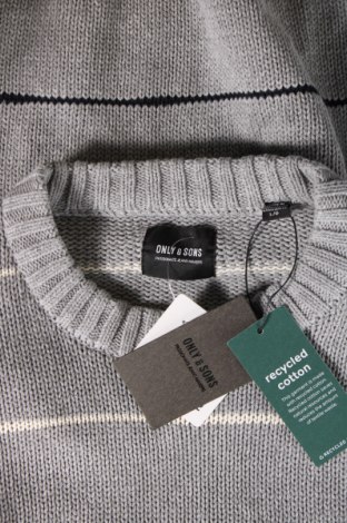 Мъжки пуловер Only & Sons, Размер L, Цвят Многоцветен, Цена 17,48 лв.